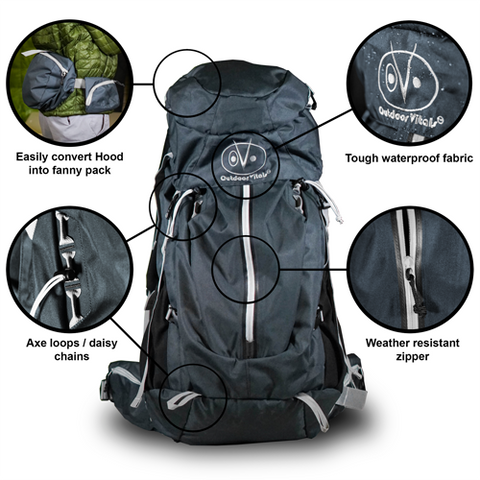 Lightweight internal cheap frame backpack