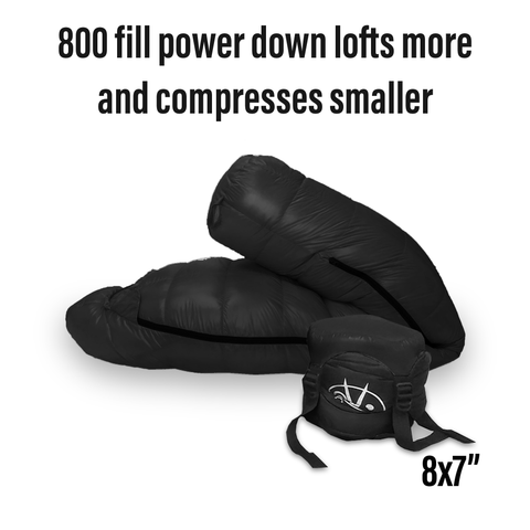 Summit 30°F Down Sleeping Bag (800 Fill Power)