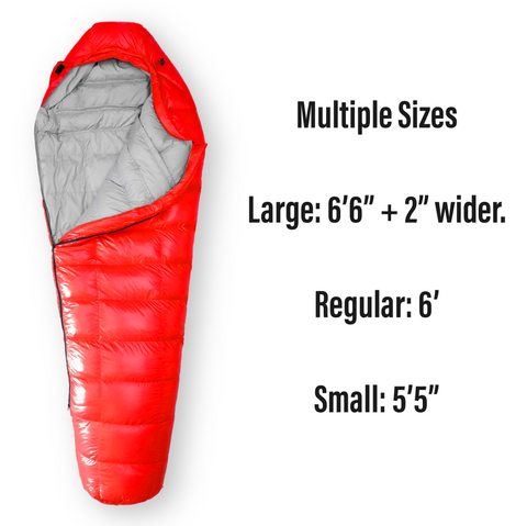 Summit 30°F Down Sleeping Bag (800 Fill Power)