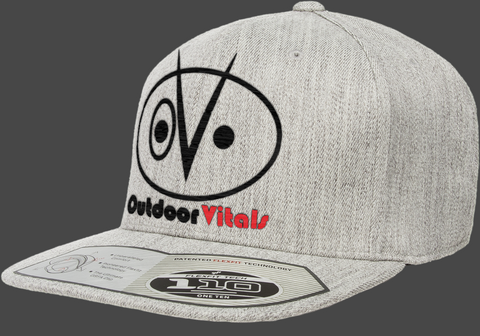 Outdoor Vitals - flat brimmed snapback cap